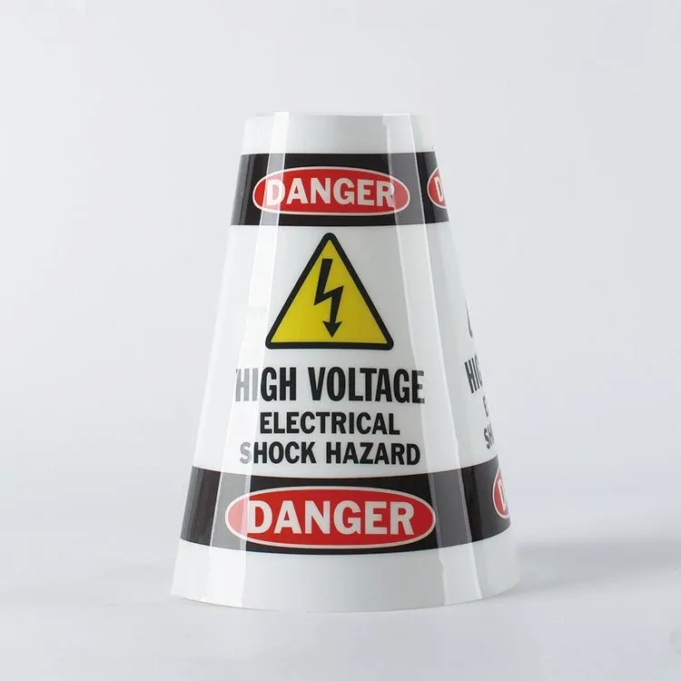 Danger Electric Shock Risk Vinyl Sticker