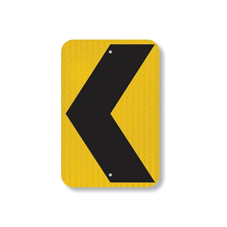 Reflective Aluminum Chevron Arrow Sign