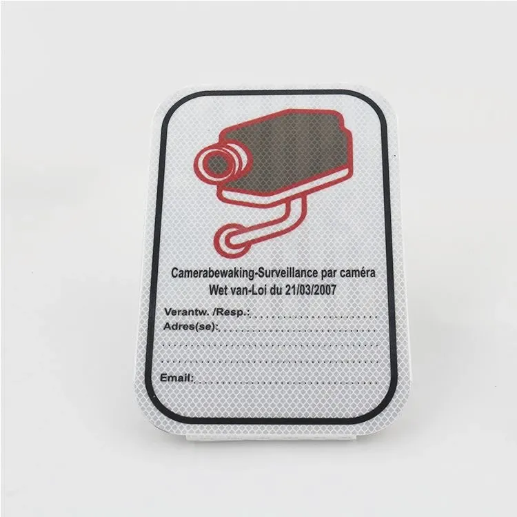 24h Surveillance Camera Signboards