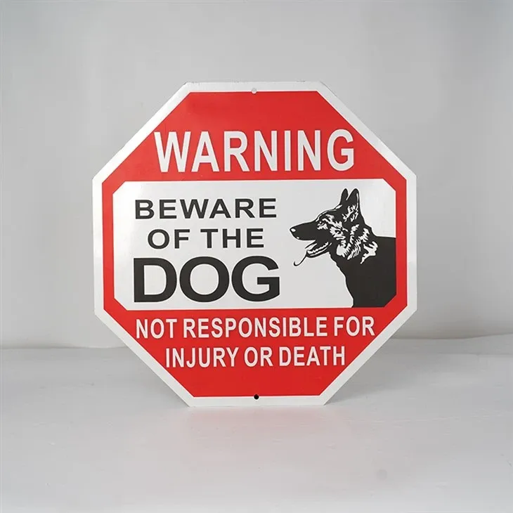 Beware of Dog Sign