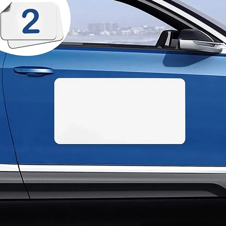 Blank Car Magnetic Stickers
