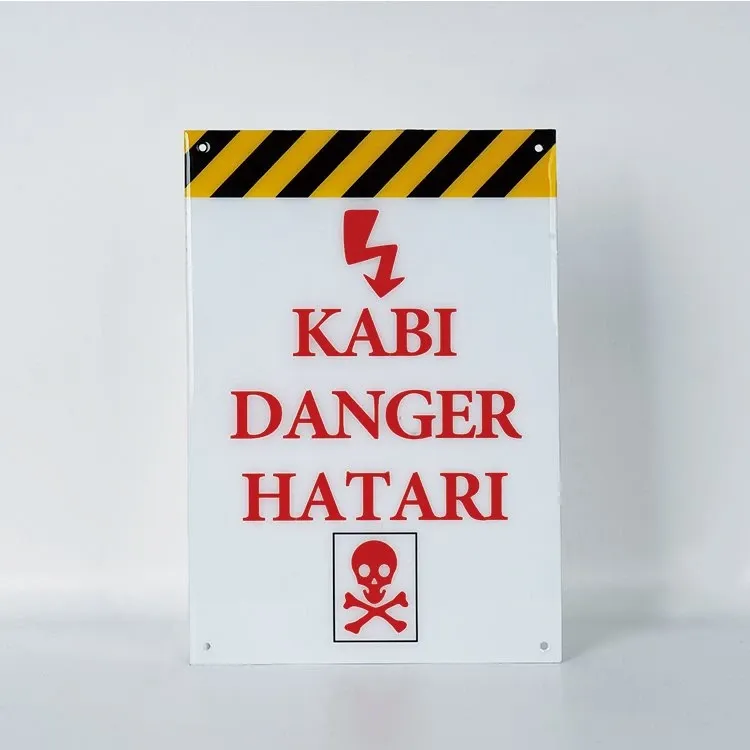 Dangerous Electrical Voltage Warning Labels